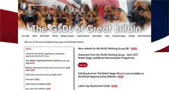 Desktop Screenshot of gsdleague.co.uk